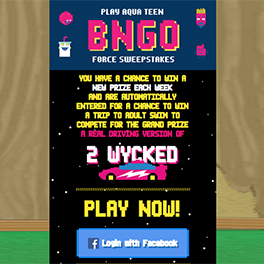 Aqua Teen Hunger Force BINGO